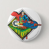 De laatste zoon van Krypton Ronde Button 5,7 Cm (Voorkant)