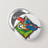 De laatste zoon van Krypton Ronde Button 5,7 Cm (Voorkant /achterkant)