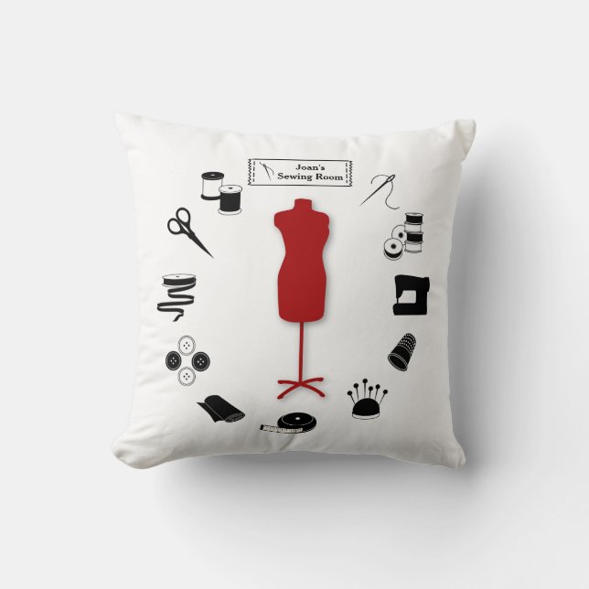 De labelpiloot aanpassen kussen (Voorkant)