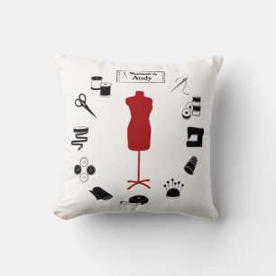 De labelpiloot aanpassen kussen