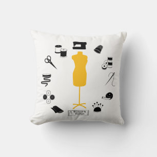 De labelpiloot aanpassen kussen