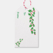 De Labels van de Halls Gift decanteren Cadeaulabel (Voorkant)