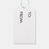 De Labels voor reiscadeautjes Cadeaulabel (Achterkant)