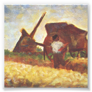 De laboratoria van Georges Seurat Foto Afdruk