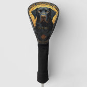 De Labrador Retriever Dog 002 - Natalia Mucha Golfheadcover (Voorkant)