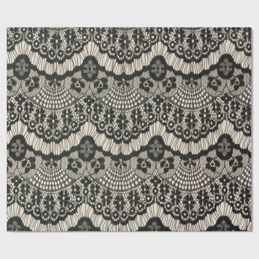 De lace-opening van de verbinding.  Fantele sierbl Cadeaupapier (Vlak)