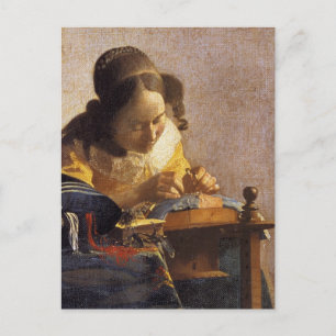 De lacemaker briefkaart