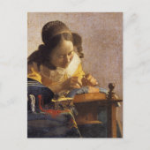De lacemaker briefkaart (Voorkant)