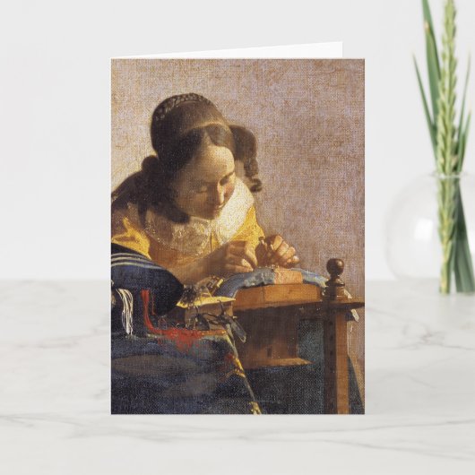 De lacemaker kaart (Voorkant)