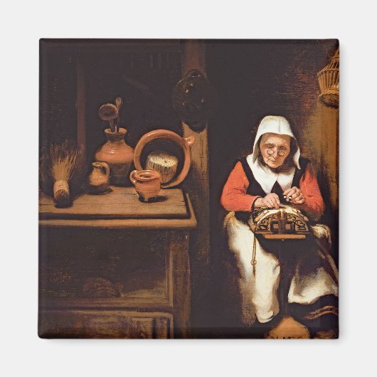 De lacemaker magneet (Voorkant)