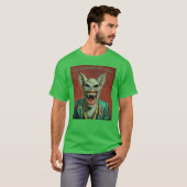 De lachende Chupacabra T-shirt (Voorkant volledig)