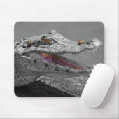 De lachende krokodil en de vliegen - Costa Rica Muismat (Met muis)