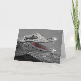 De lachende krokodil en de vliegen kaart