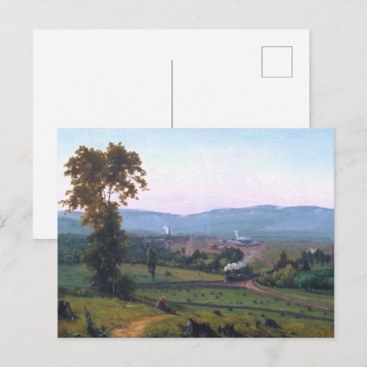 De Lackawant Valley van George Inness Briefkaart (Voorkant / Achterkant)