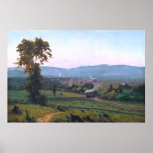 De Lackawant Valley van George Inness Poster