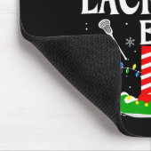 De Lacrosse Elf Grappig Matching Xmas Lacrosse Chr Muismat (Hoek)