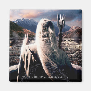 DE LAD VAN DE KRUIDEN: TT Saruman Movie Poster Magneet