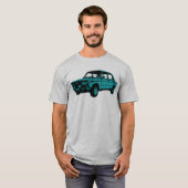 De Lada. Russische auto T-shirt (Voorkant volledig)