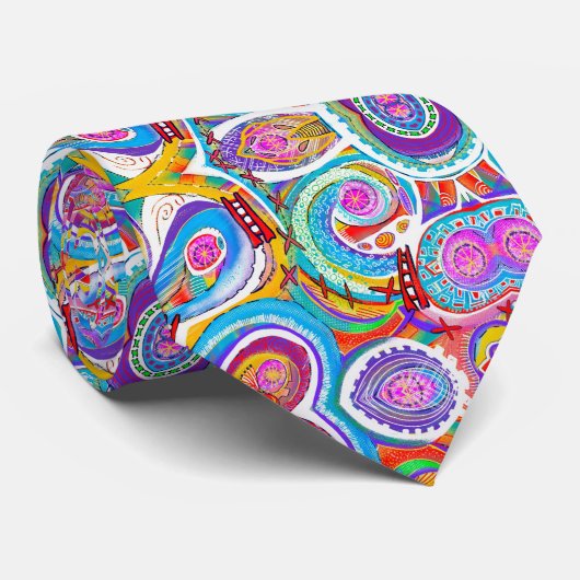 De ladder beklimmen stropdas (Opgerold)