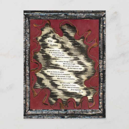 De Ladder Briefkaart (Voorkant)