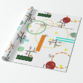 De Ladder Cadeaupapier (Uitgerold)