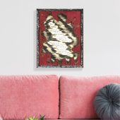 De Ladder Canvas Afdruk (Insitu (Woonkamer))