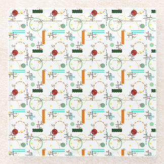 De Ladder Glazen Onderzetter