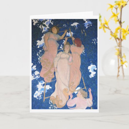 De Ladder in de Foliage, Maurice Denis Kaart (Gele Bloem)