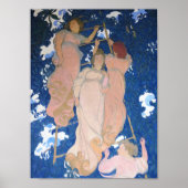 De Ladder in de Foliage, Maurice Denis Poster (Voorkant)