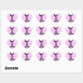 De ladder liefde - sticker (Vel)