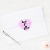De ladder liefde - sticker (Envelop)