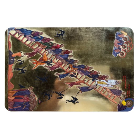 De ladder naar de hemel icoon magneet (Horizontaal)