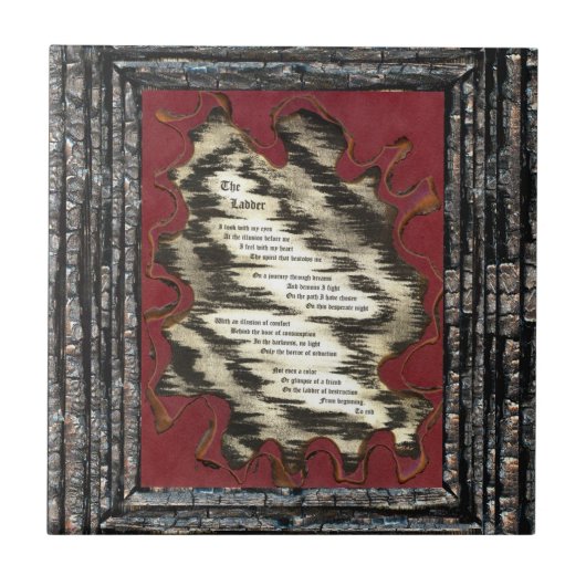 De Ladder Tegeltje (Voorkant)