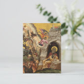 De Ladder van Goddelijke Ascentie door Emmanuel Tz Briefkaart (Staand voorkant)