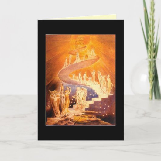 De Ladder van Jacob van William Blake's Kaart (Voorkant)
