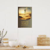 De ladder zonder treden poster (Keuken)