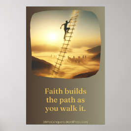 De ladder zonder treden poster