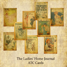 De Ladies' Home Journal  ATC Kaarten