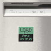 De lading maakt FUNNY leeg! Dishwasher Magnet (Insitu (Vaatwasser))