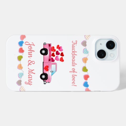 De lading van de liefde! Aangepast Case-Mate iPhone Case (Achterkant (horizontaal))