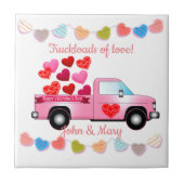 De lading van de liefde! Aangepast Tegeltje (Voorkant)