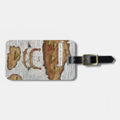 DE LADRONE-EILANDEN BAGAGELABEL (Voorkant horizontaal)