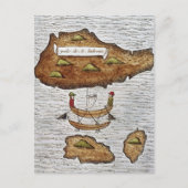 DE LADRONE-EILANDEN BRIEFKAART (Voorkant)