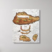 DE LADRONE-EILANDEN CANVAS AFDRUK (Voorkant)