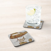 DE LADRONE-EILANDEN DRANKJES ONDERZETTER (Rechterzijde)