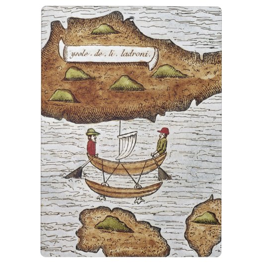 DE LADRONE-EILANDEN KLEMBORD (Achterkant)