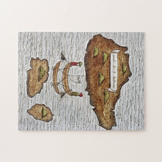 DE LADRONE-EILANDEN LEGPUZZEL (Horizontaal)