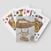 DE LADRONE-EILANDEN POKERKAARTEN (Achterkant)