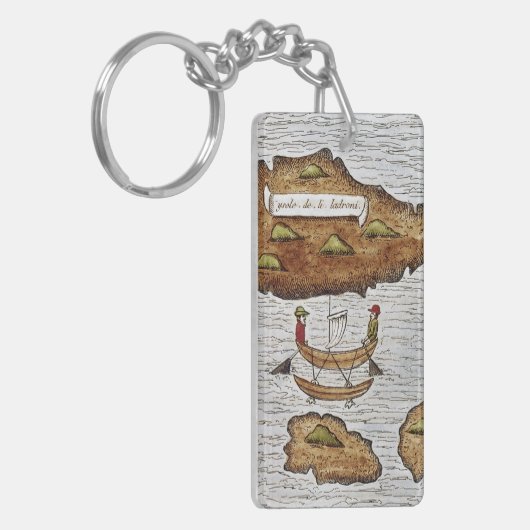 DE LADRONE-EILANDEN SLEUTELHANGER (Voorkant Links)