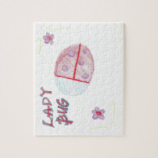 De Ladybug Legpuzzel (Verticaal)